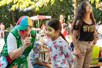 Redcross Clowns am Sommerfest vom Rotkreuz in Zürich