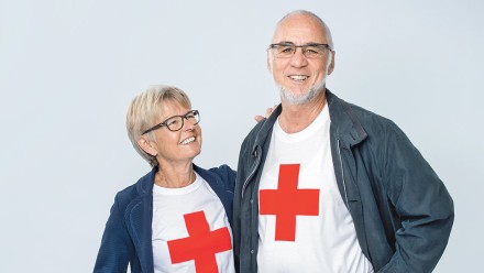 Anna und Koni Messikommer unterstützen das Zürcher Rote Kreuz seit vielen Jahren mit Spenden.