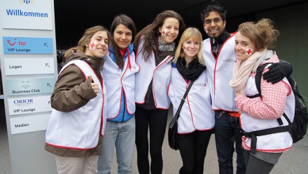 Freiwillige des SRK Zürich