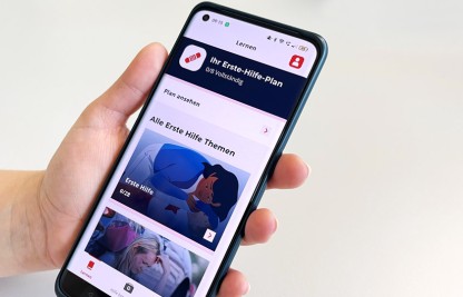 Erste-Hilfe-App des Roten Kreuzes